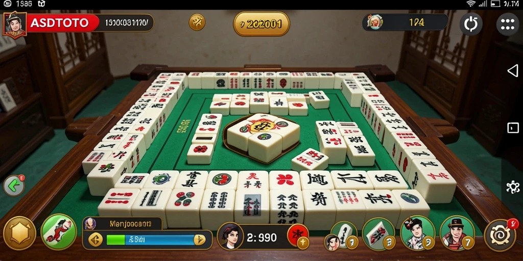 Gameplay menantang ASDTOTO dengan ubin Mahjong yang menarik.