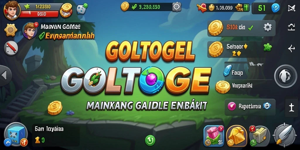 Tampilan gameplay GOLTOGEL yang menawan dan menarik.