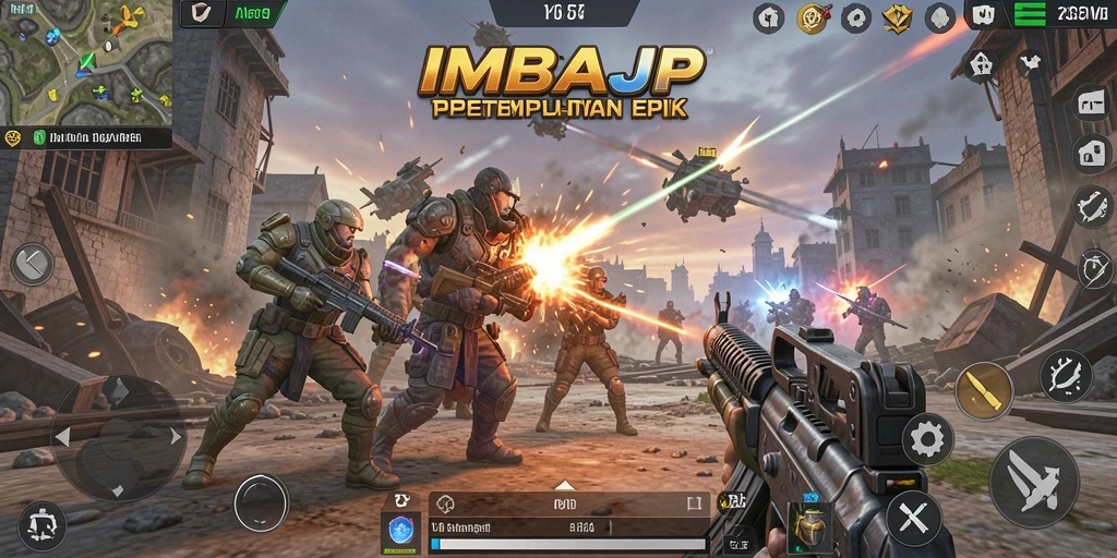 Tangkapan layar menampilkan aksi mendebarkan dalam gameplay TPS.