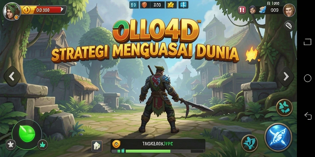 Tampilan gameplay menarik dari OLLO4D yang penuh strategi.