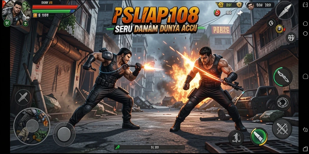 Tampilan intens dari gameplay <strong>SIAP108</strong> dengan aksi menegangkan.