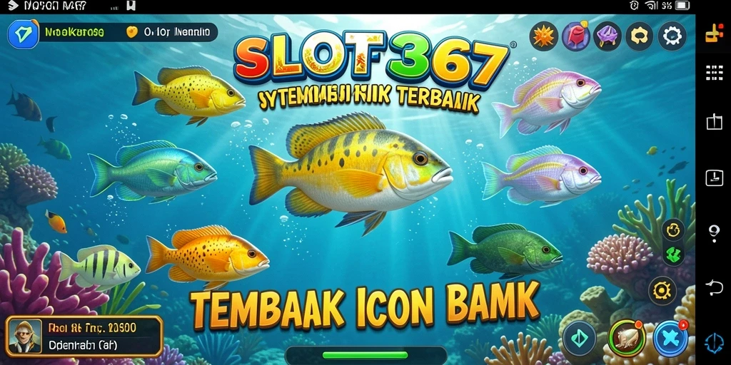 Screenshot SLOT367 menampilkan aksi menembak ikan yang seru.