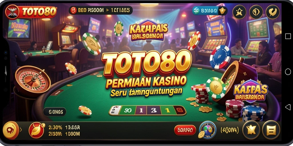 Tampilan menarik dalam permainan Kasino TOTO80.