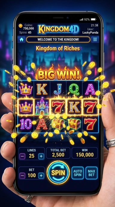 Ikon aplikasi yang tersedia di kingdom4d untuk diunduh.